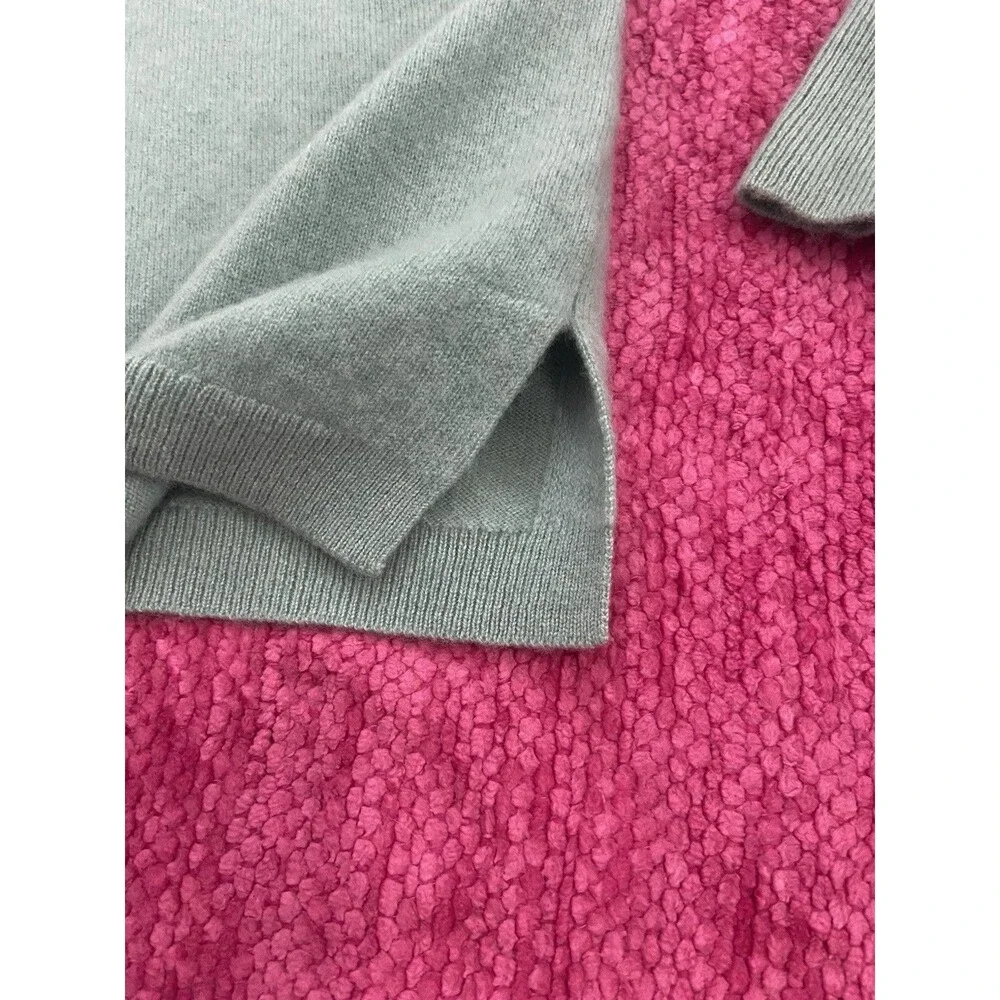 J. Crew 100% Cashmere Crewneck Pullover Sweater Green Size Small